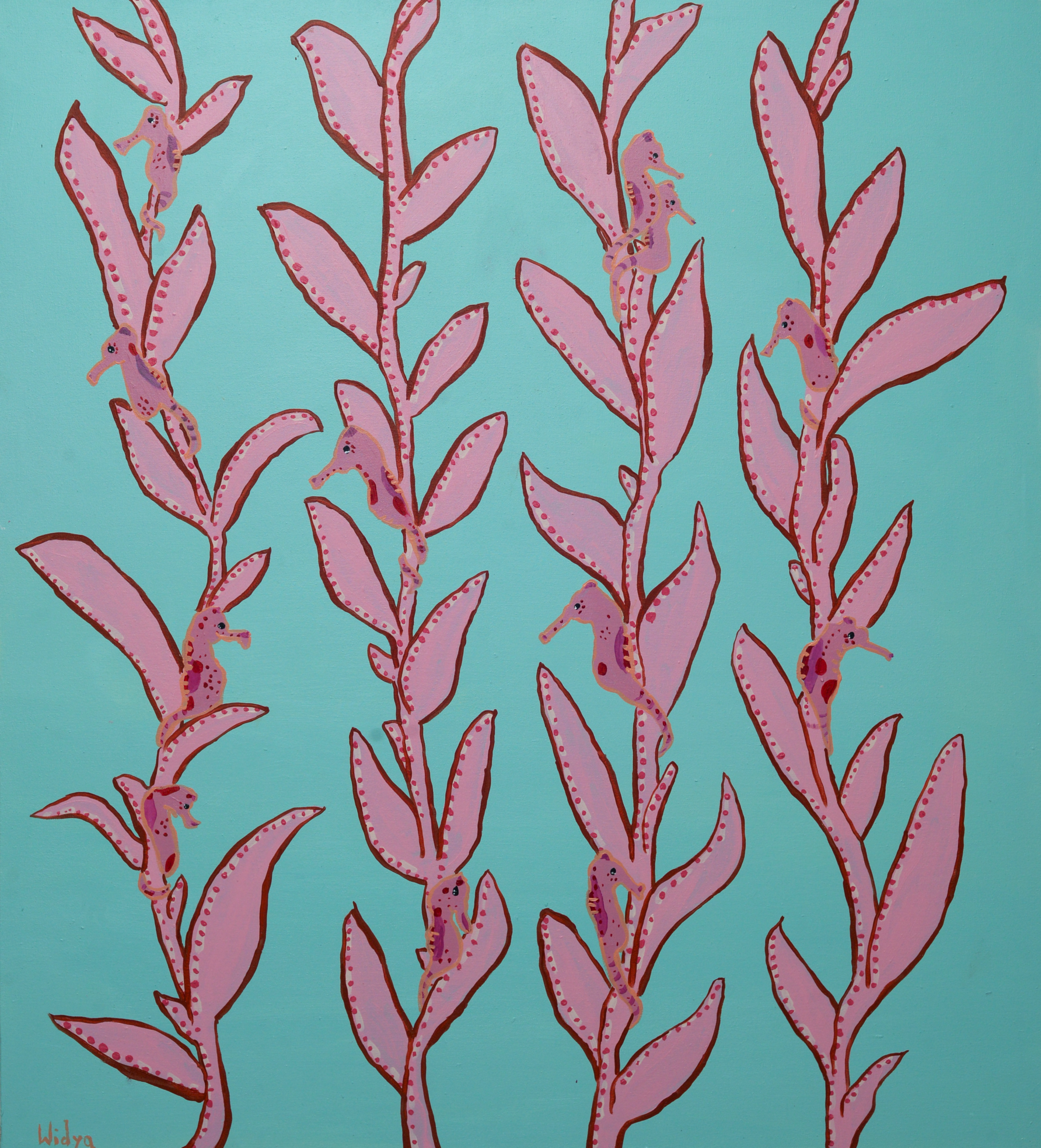 Camouflaging On Leaves