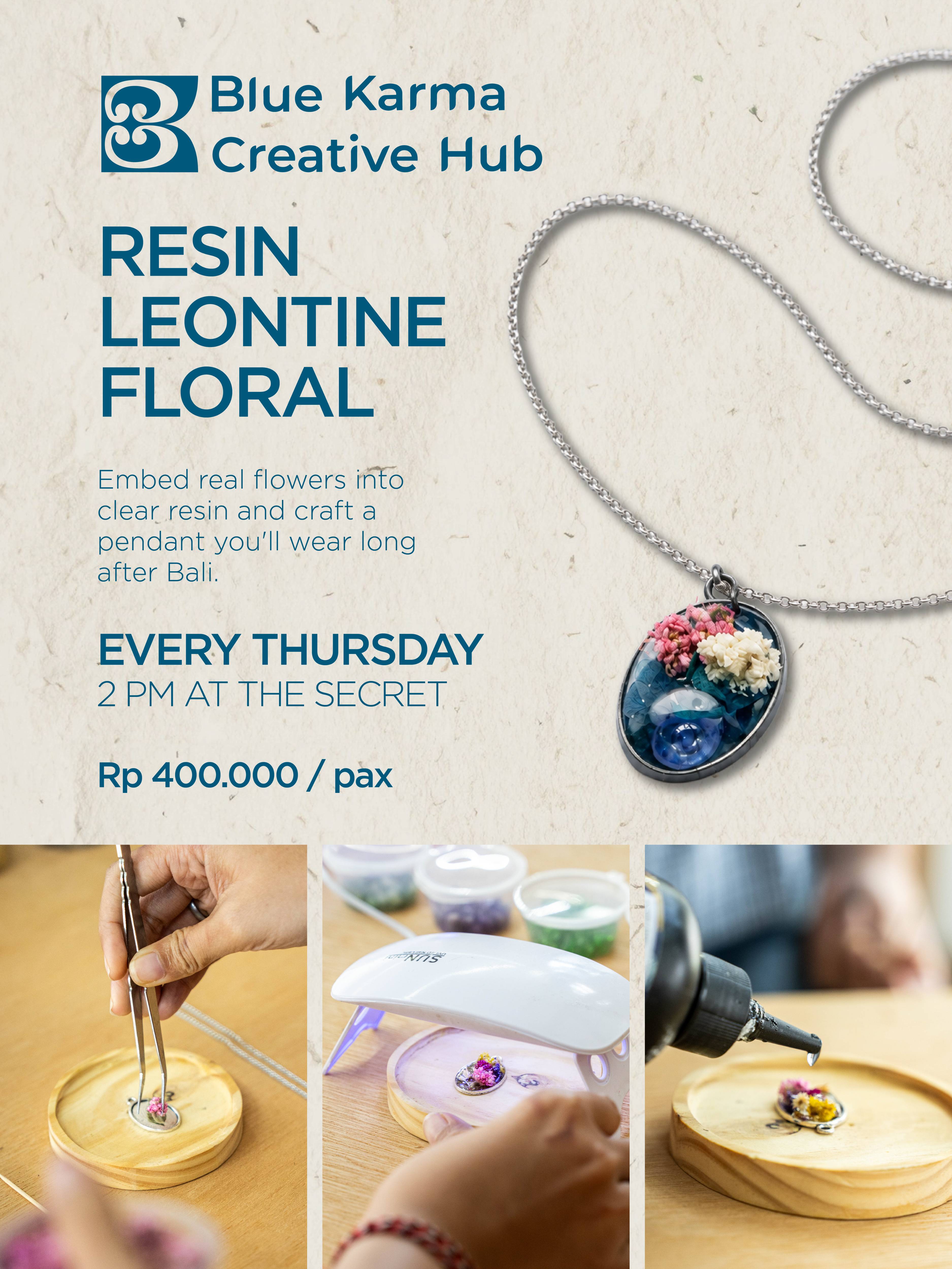 Floral Resin Art Workshop