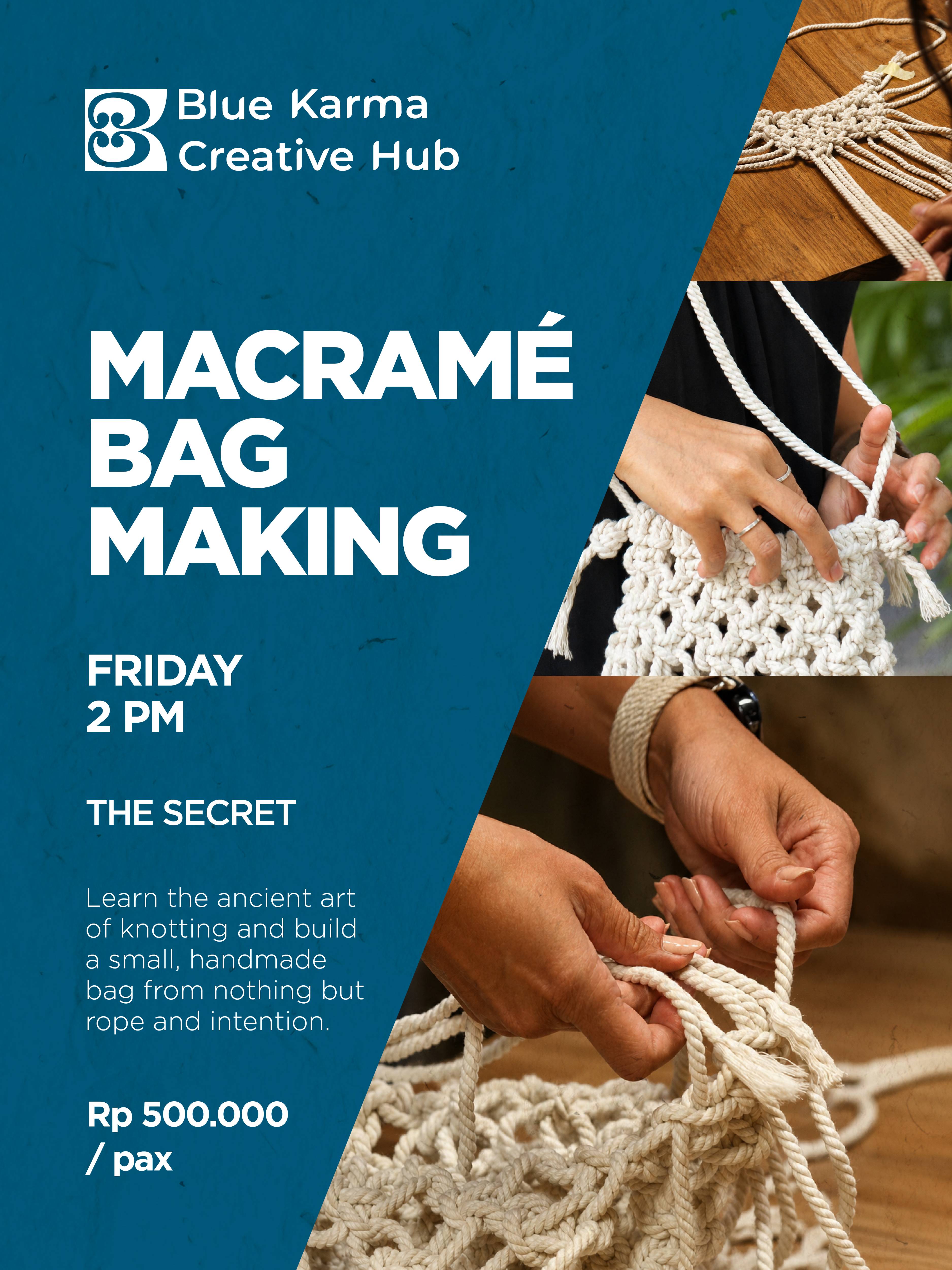 Macrame Bag-Making Workshop