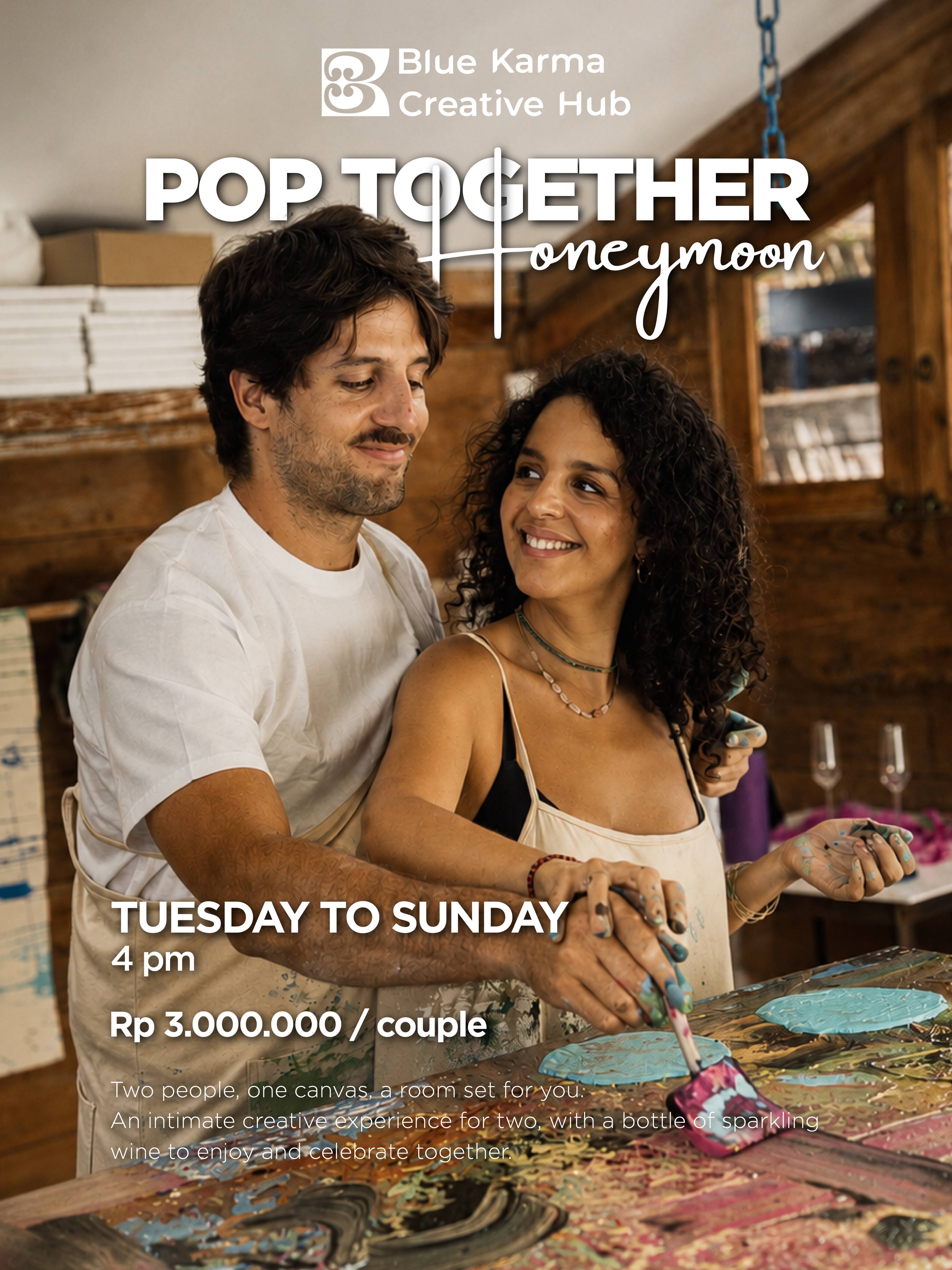 Private Pop Together Painting Experience for Couples